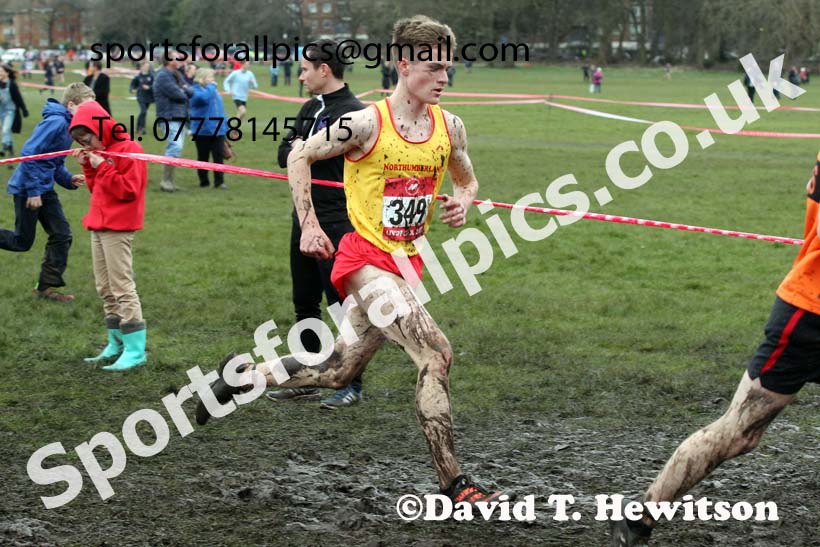 Senior boys, 2020 New Balance English Schools Champs., Sefton Park, Liverpool. Photo: David T. Hewitson/Sports for All Pics